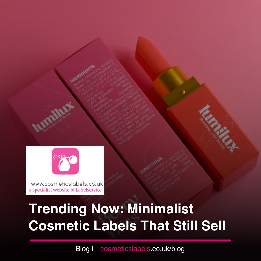 Minimalist Cosmetic Labels